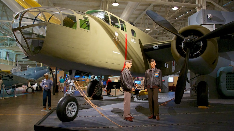 Pearl Harbor featuring interior views and aircraft