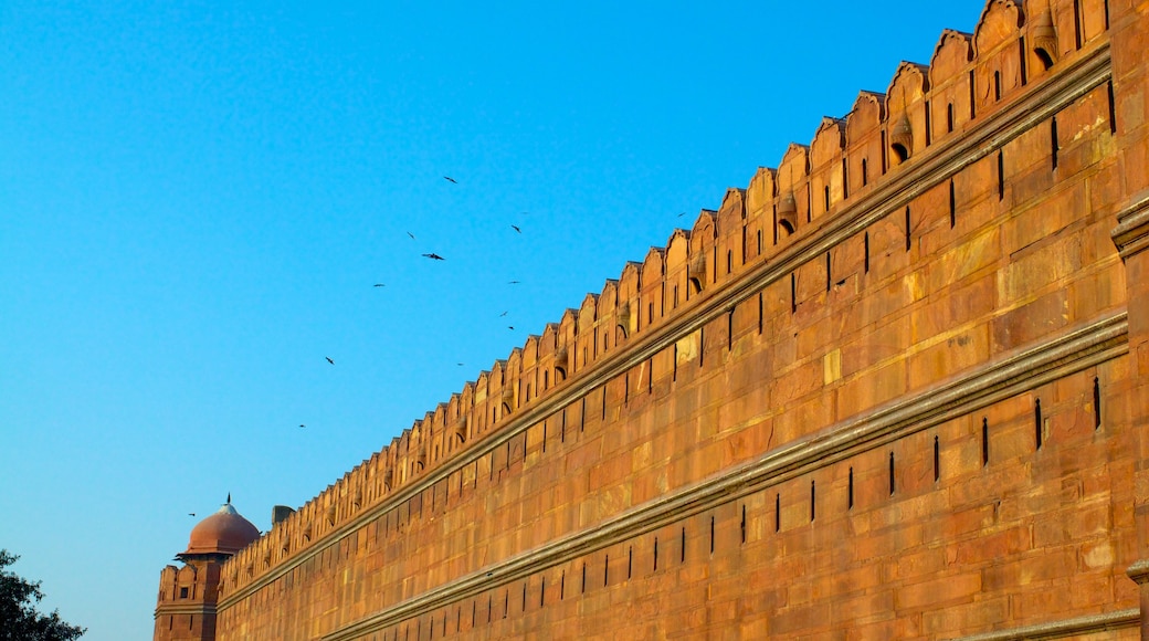 Red Fort which includes heritage architecture and château or palace