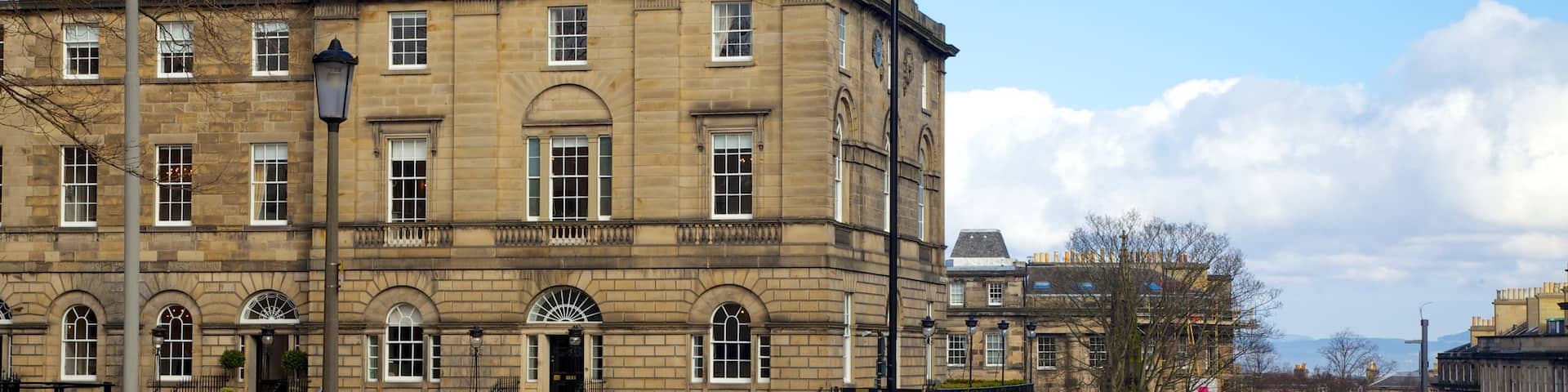 Georgian House showing street scenes, a small town or village and a house