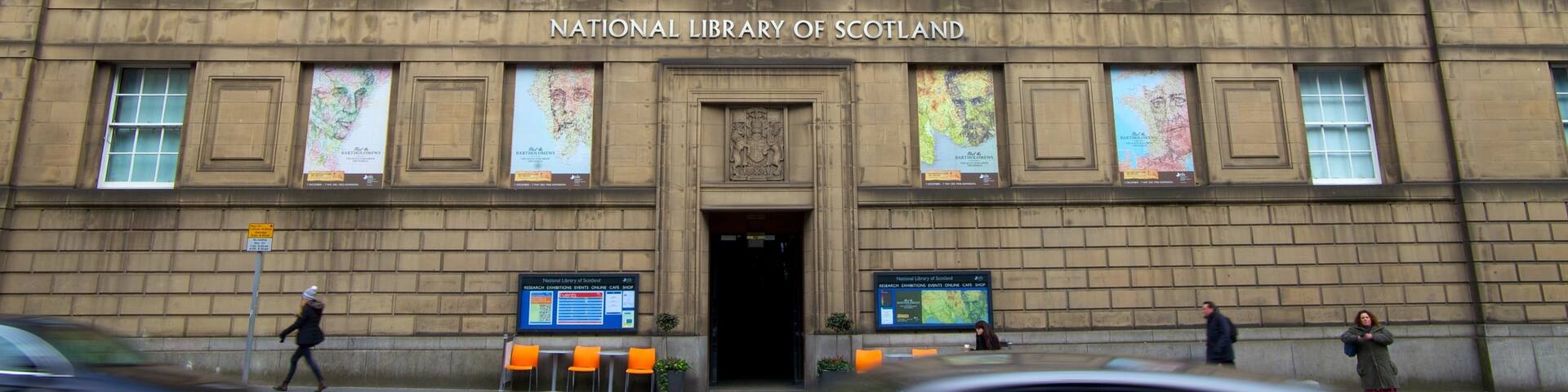 National Library of Scotland featuring heritage architecture