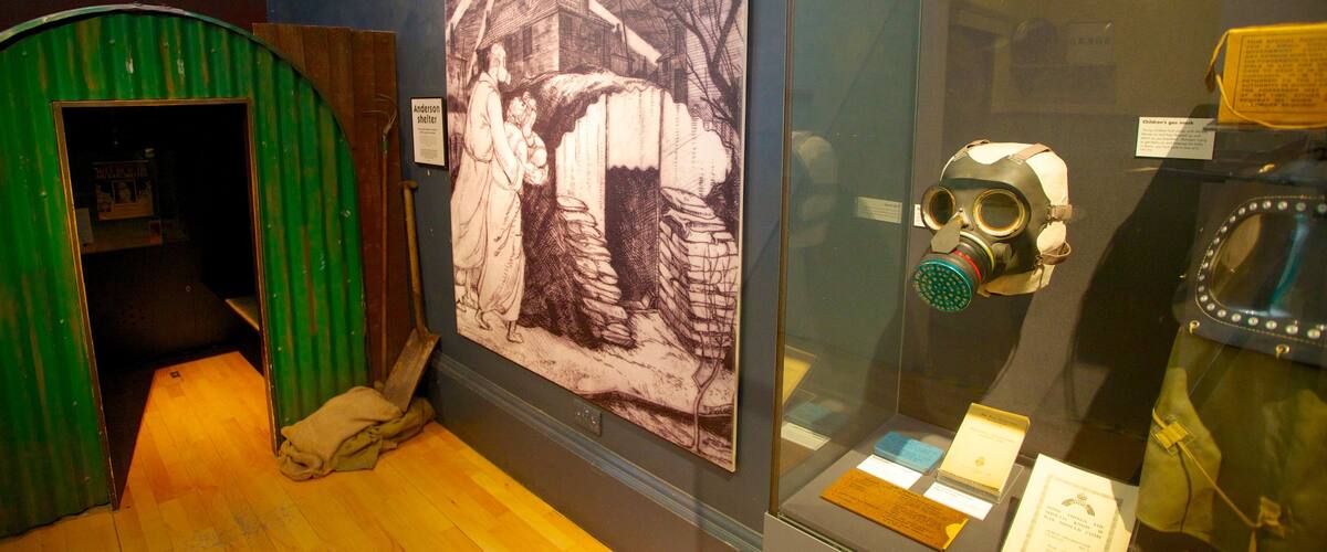 People\'s Palace and Winter Gardens showing interior views