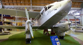 Museum of Science and Industry showing aircraft and interior views