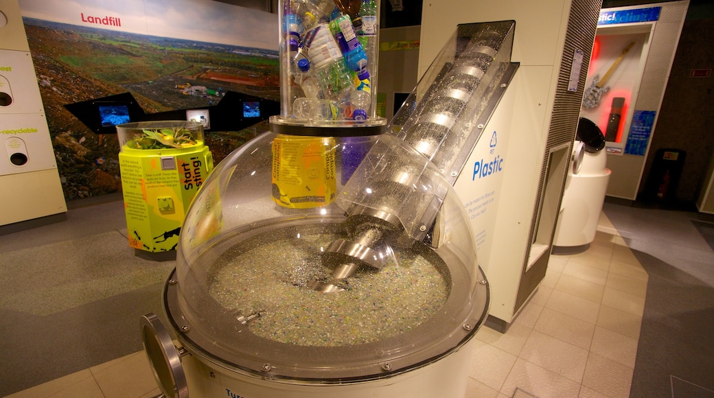 Thinktank Birmingham Science Museum showing interior views