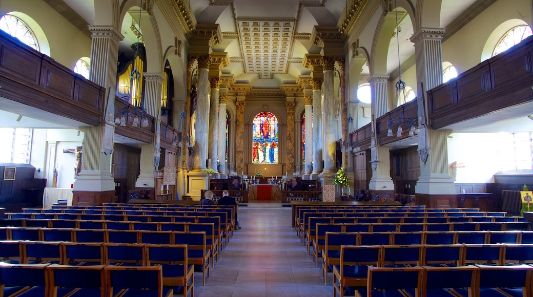 Birmingham Cathedral featuring religious aspects, interior views and a church or cathedral