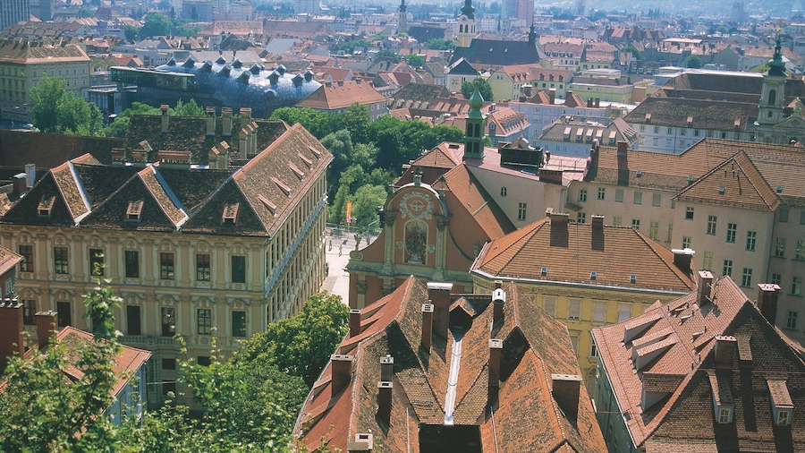 Graz featuring a city