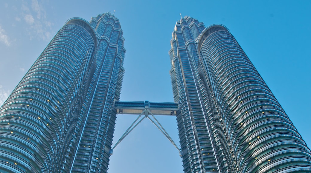 Kuala Lumpur which includes a city, a high rise building and modern architecture