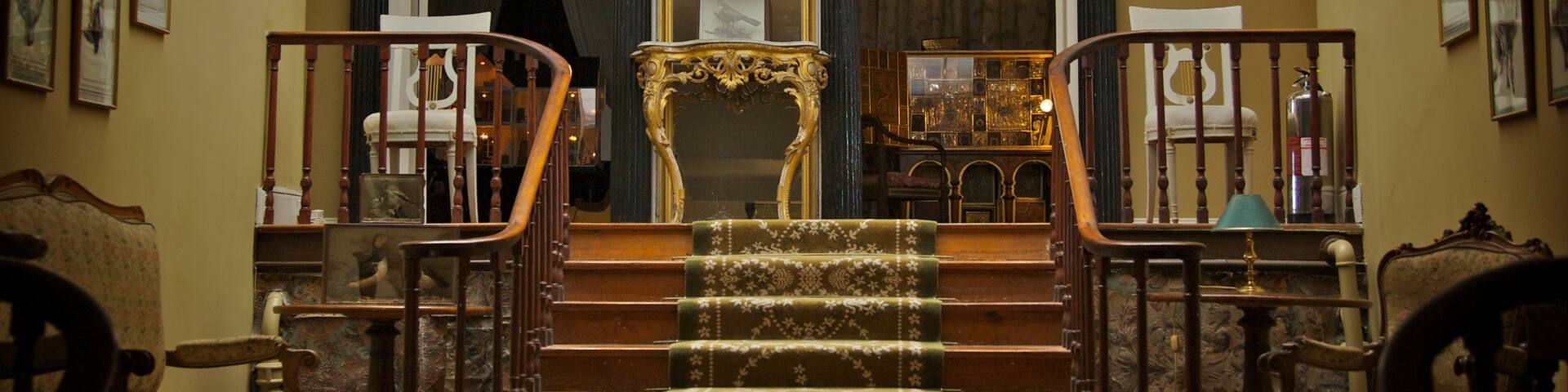 Bantry House showing interior views and a house