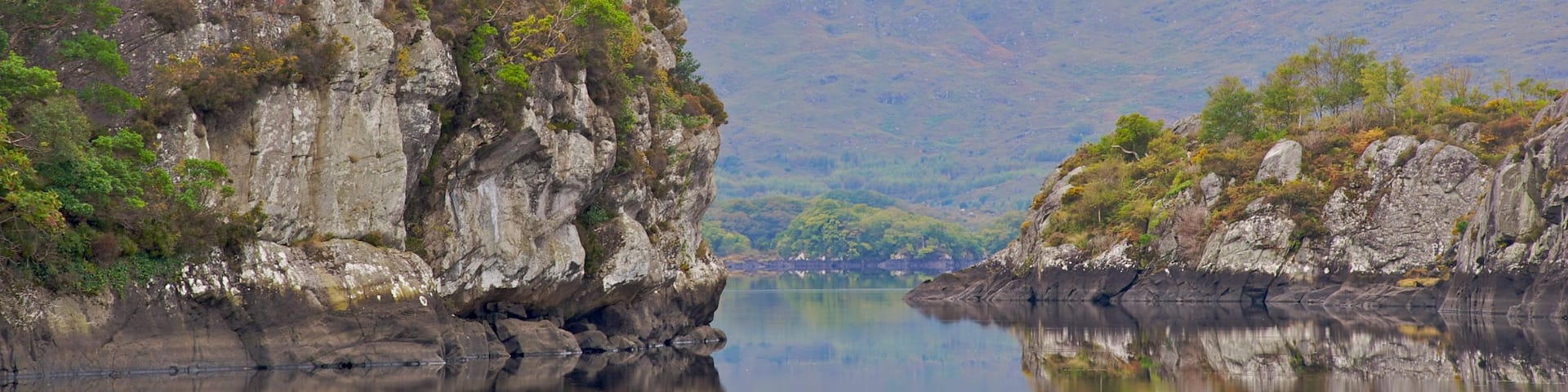 Killarney which includes a river or creek, landscape views and mountains