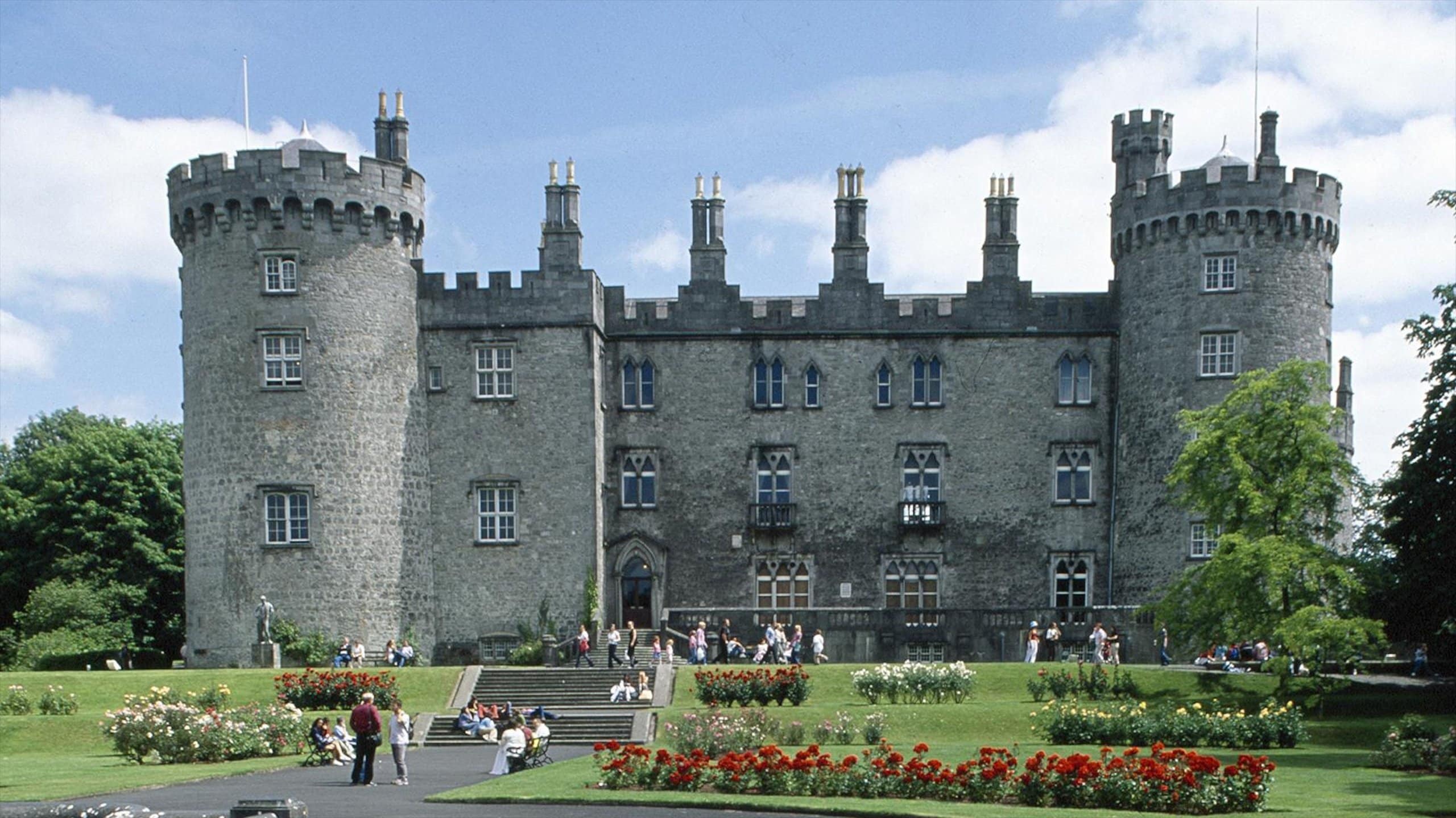 Kilkenny showing heritage architecture and chateau or palace