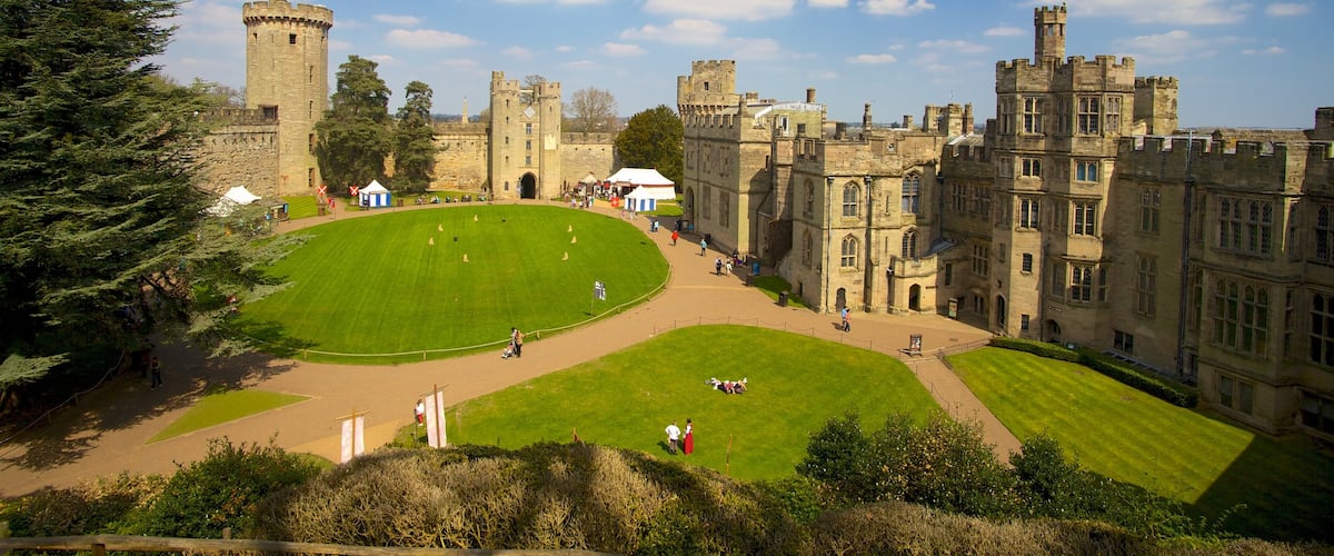 Castillo de Warwick que incluye vistas, patrimonio de arquitectura y un castillo