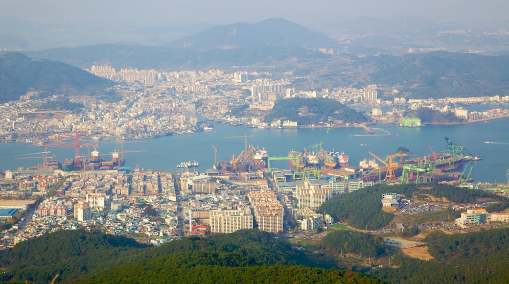 Hallyeo Waterway Observation Cable Car featuring landscape views