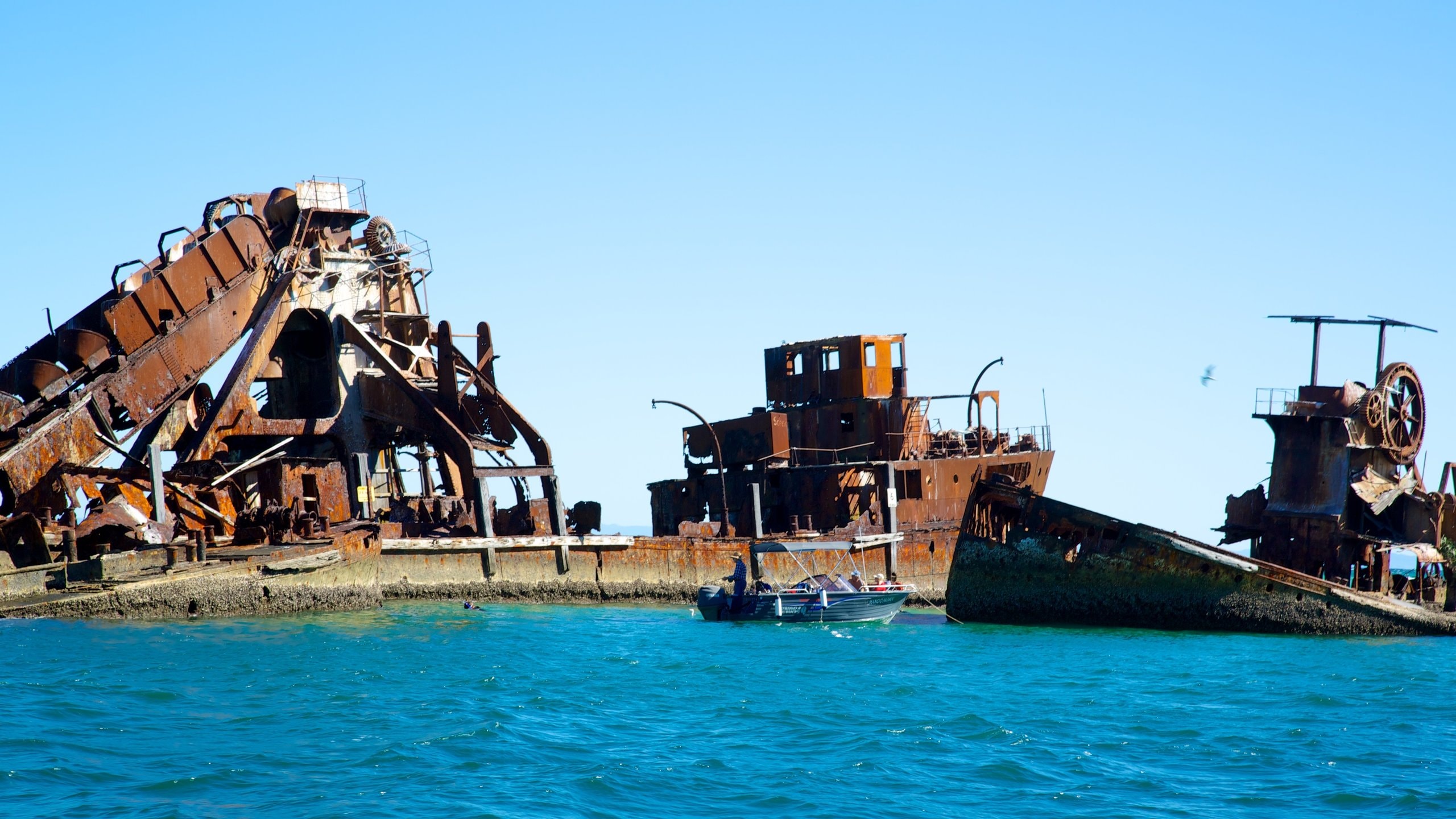 Moreton Island National Park which includes island views