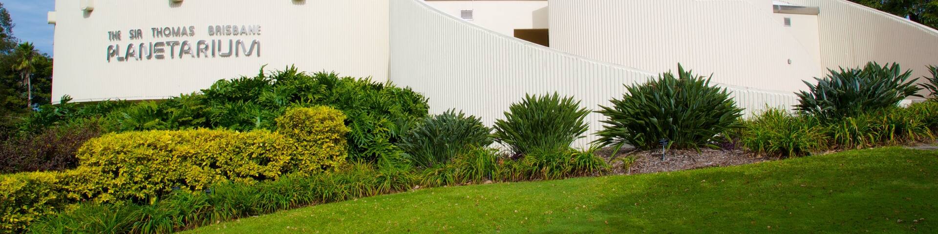 Sir Thomas Brisbane Planetarium showing modern architecture