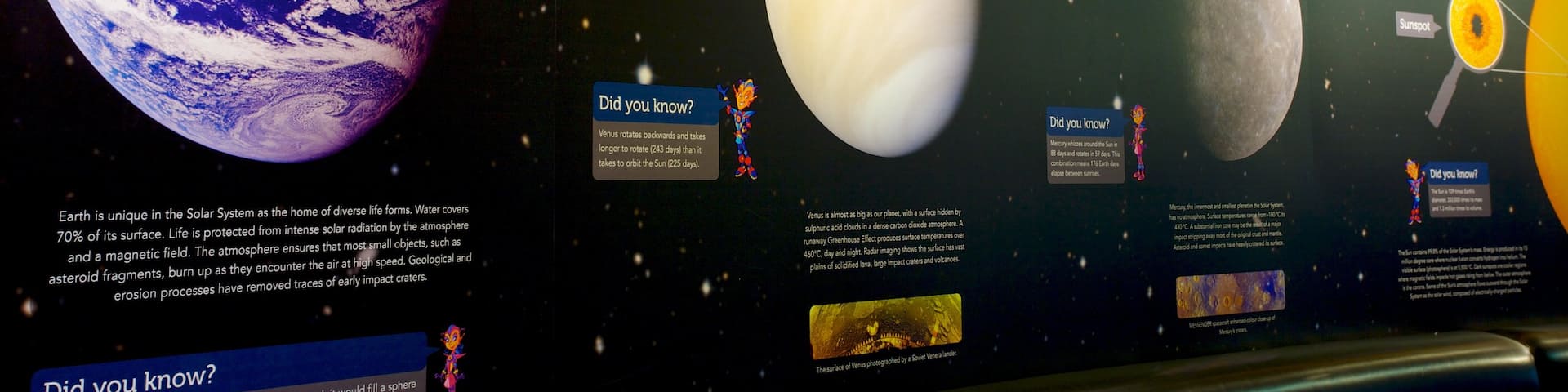 Sir Thomas Brisbane Planetarium which includes interior views