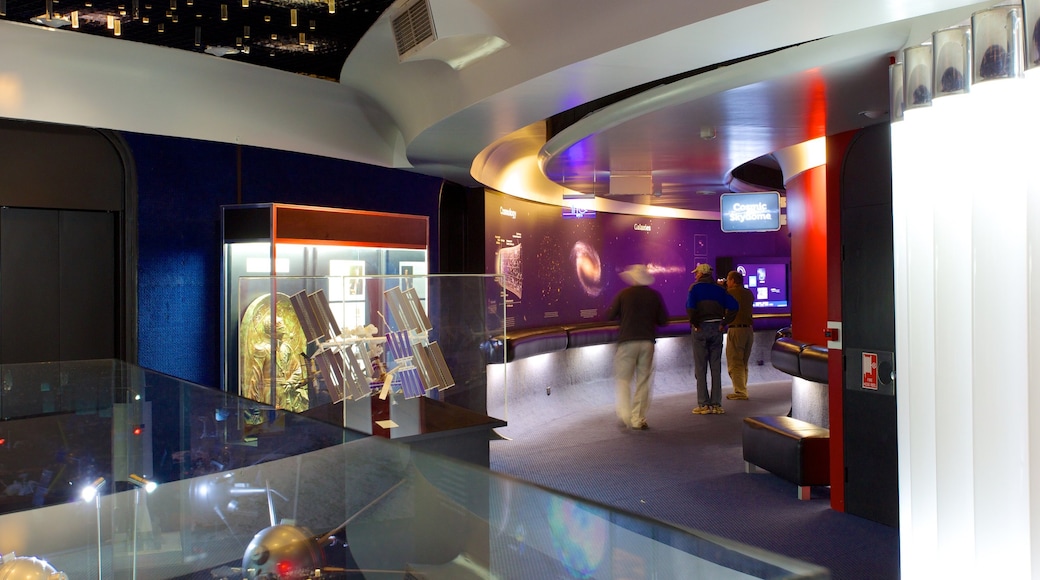 Sir Thomas Brisbane Planetarium showing interior views