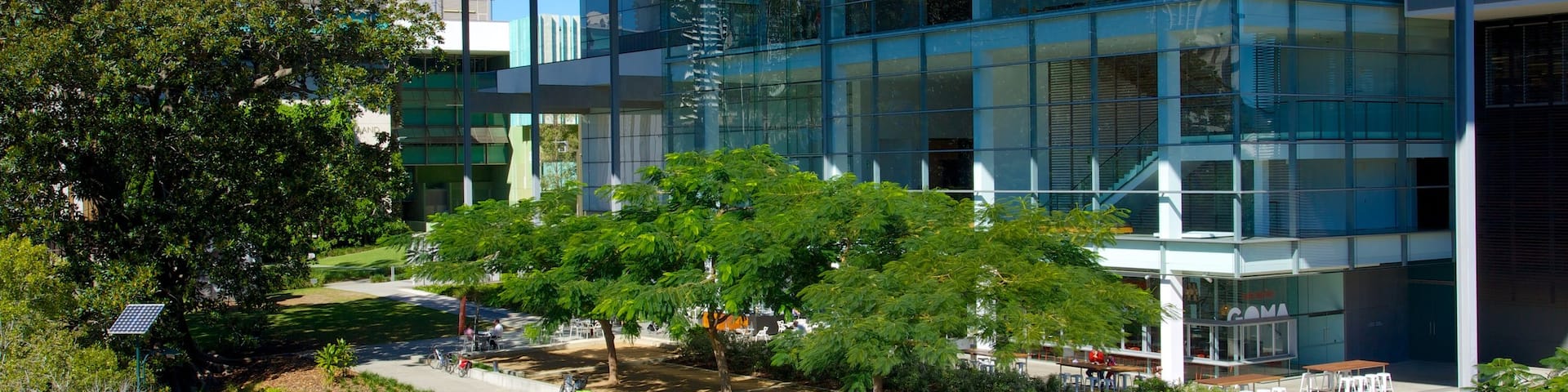 Gallery of Modern Art featuring a city