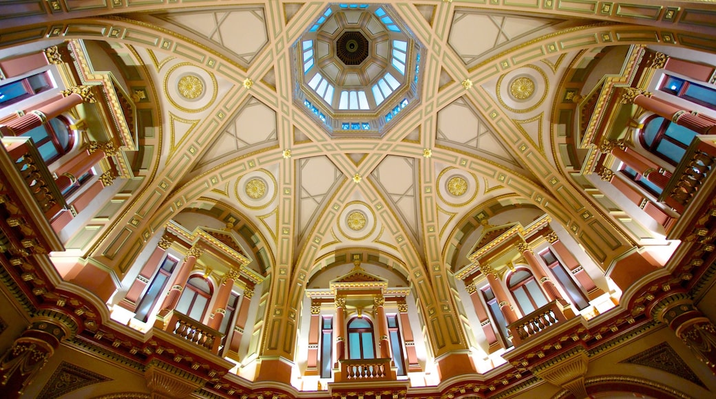 Collins Street toont historische architectuur en interieur