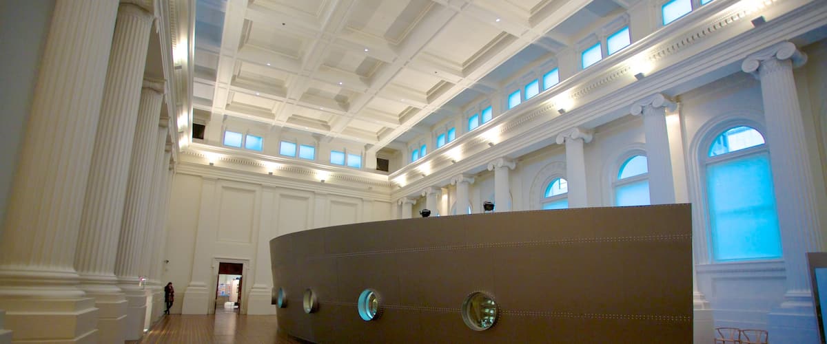 Immigration Museum which includes interior views