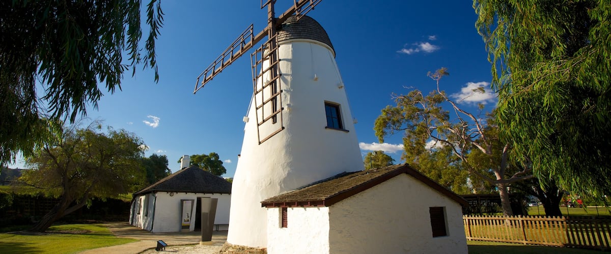 Old Mill featuring a monument and a windmill