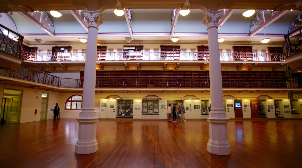 Western Australian Museum featuring interior views