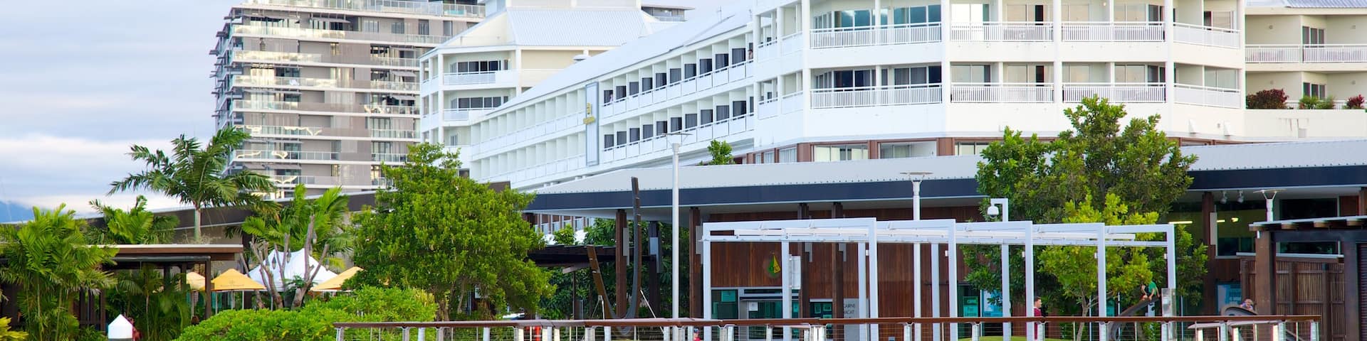 Cairns which includes a city