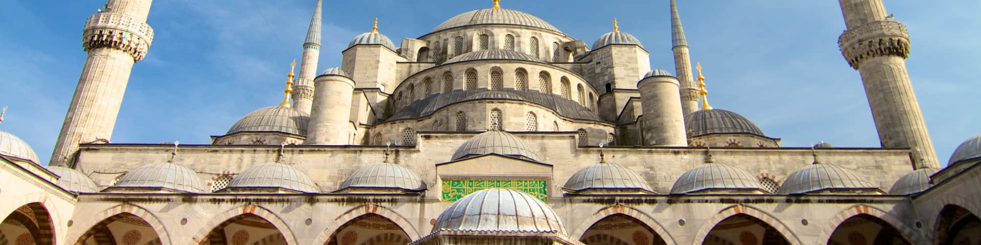 Blue Mosque showing heritage architecture, religious elements and a mosque