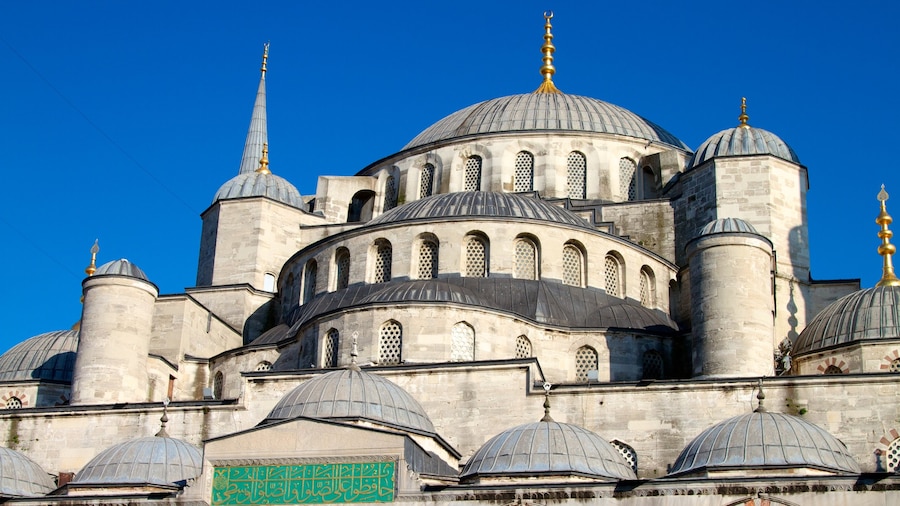 Blue Mosque featuring heritage architecture, a mosque and religious elements