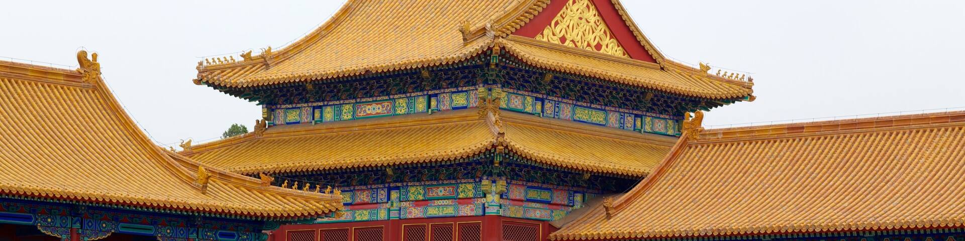 Forbidden City which includes chateau or palace and heritage architecture