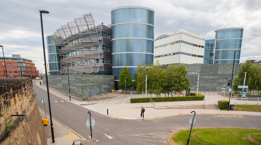 Gosforth showing modern architecture