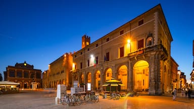 Rimini City Hall featuring night scenes and heritage elements