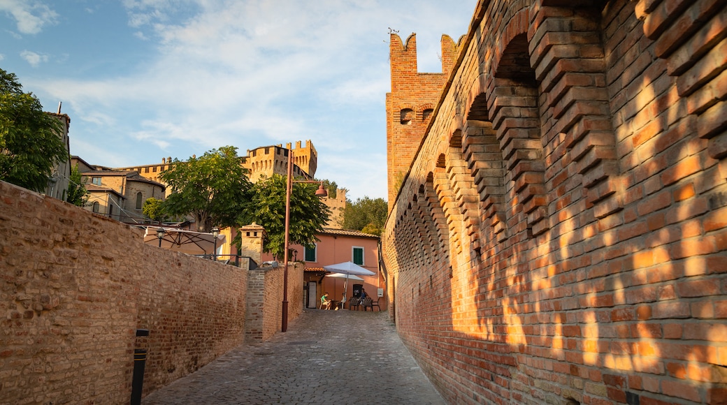 Gradara showing heritage elements