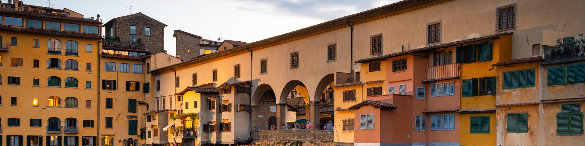 Ponte Vecchio which includes a bridge and a river or creek