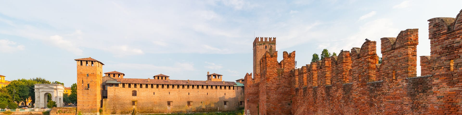 Castelvecchio Museum which includes a river or creek, heritage elements and a bridge
