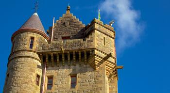 Belfast Castle showing heritage architecture and a castle