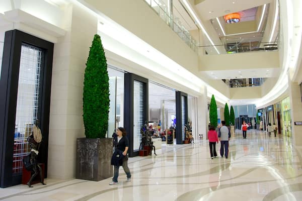 Shinsegae Centum City which includes interior views and shopping