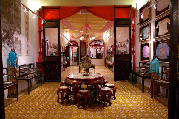 Pinang Peranakan Mansion das einen Innenansichten