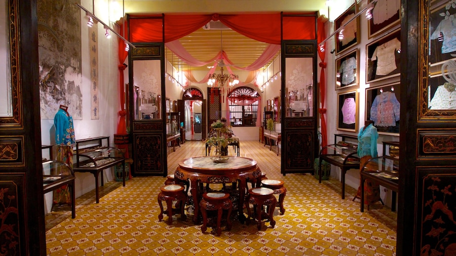 Pinang Peranakan Mansion das einen Innenansichten