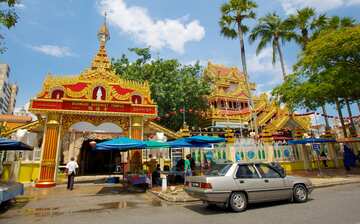 Dhammikarama Burmese Buddhist Temple In Downtown George Town Expedia