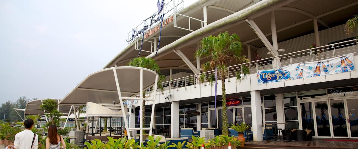 Johor Bahru montrant pause café aussi bien que couple