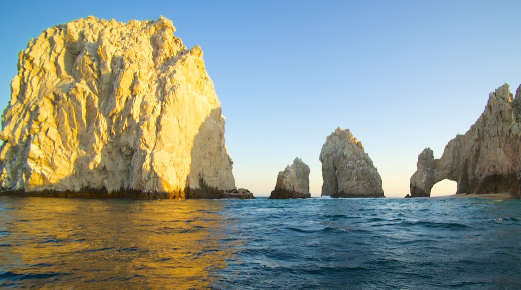 The Arch showing rugged coastline