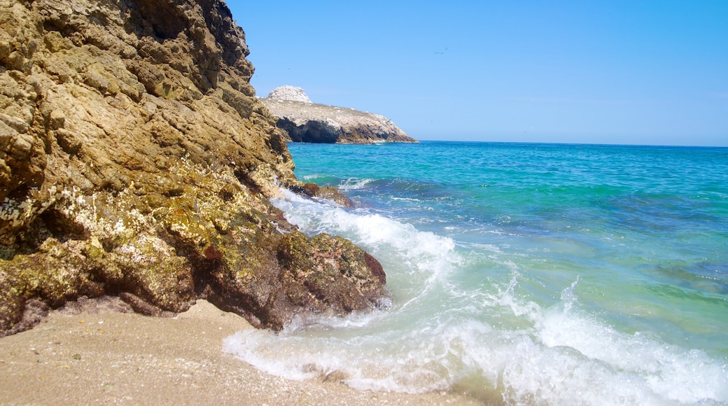 Puerto Vallarta featuring aallot, ranta ja kallioinen rannikko