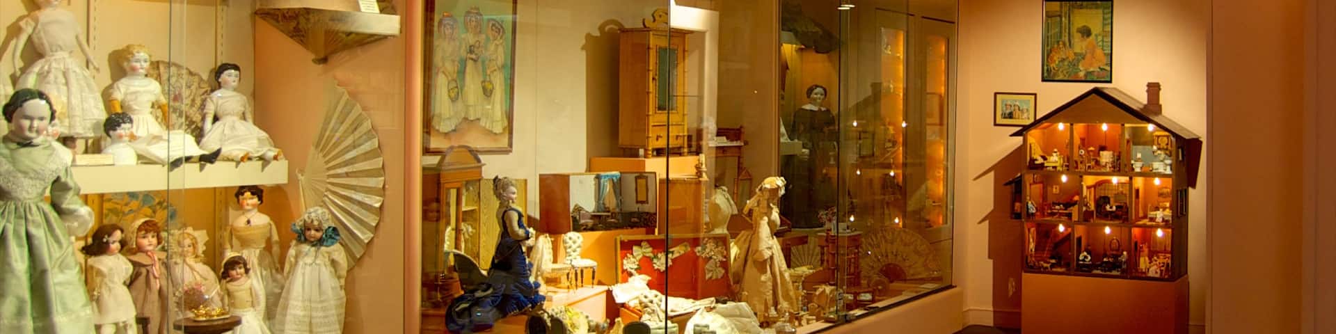 Toy and Miniature Museum featuring interior views