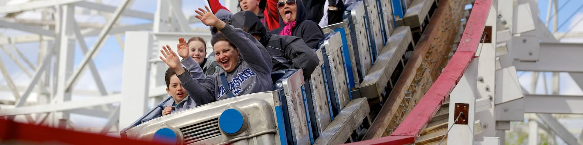 Kennywood showing rides