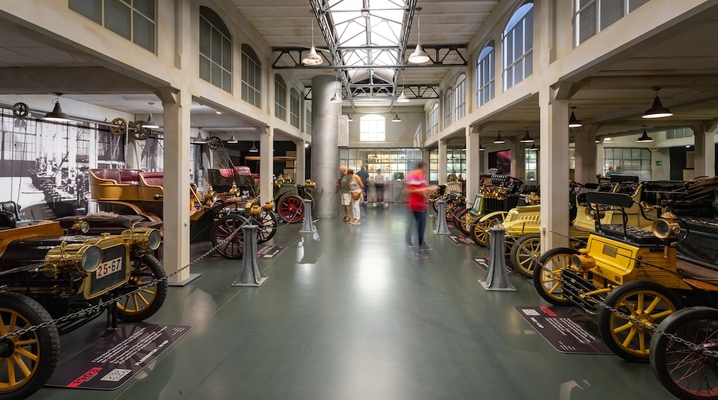 Museum of the Automobile featuring interior views