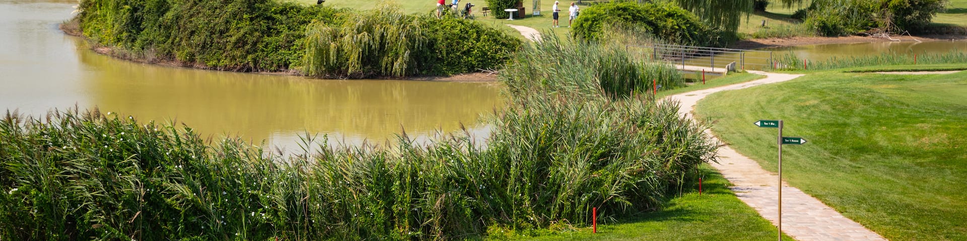 Adriatic Golf Club Cervia featuring a pond and golf