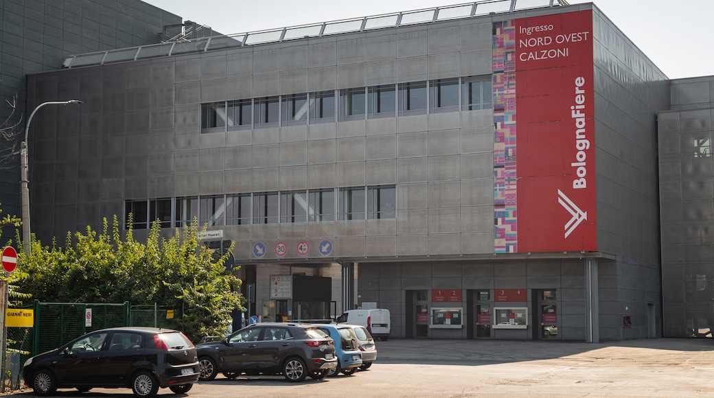 BolognaFiere showing signage