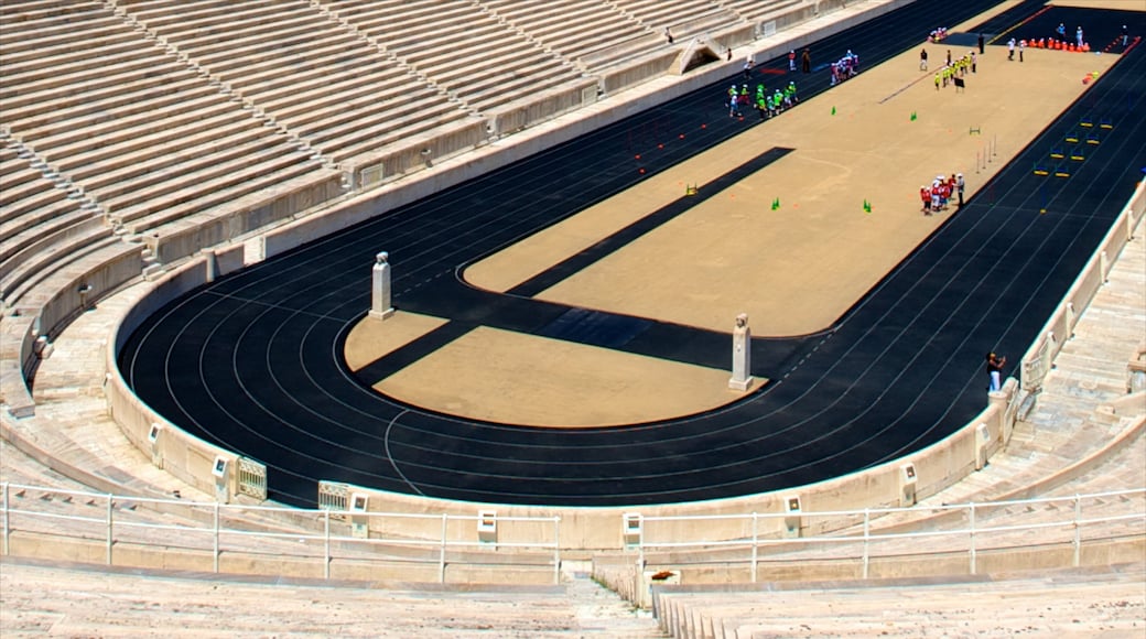 Estadio Panatenaico ofreciendo un evento deportivo