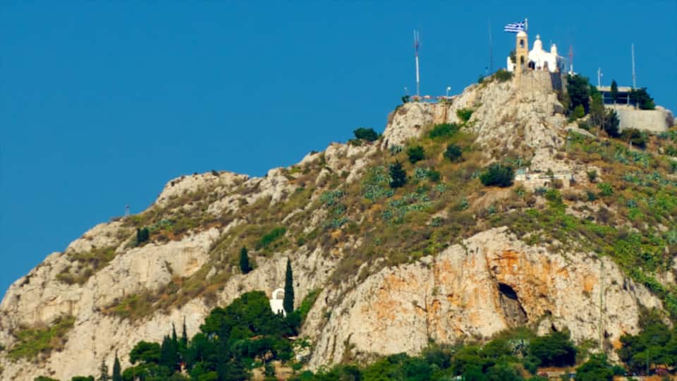 Mount Lycabettus which includes mountains