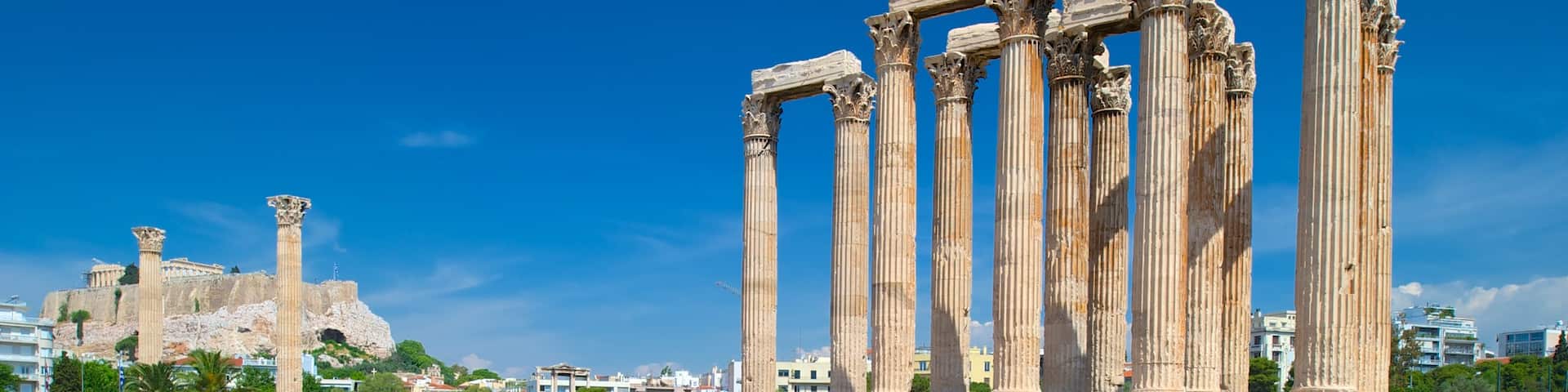 Olympeion welches beinhaltet Geschichtliches, Tempel oder Andachtsstätte und historische Architektur