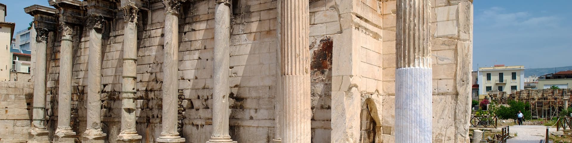 Athènes qui includes patrimoine architectural, patrimoine historique et bâtiments en ruines